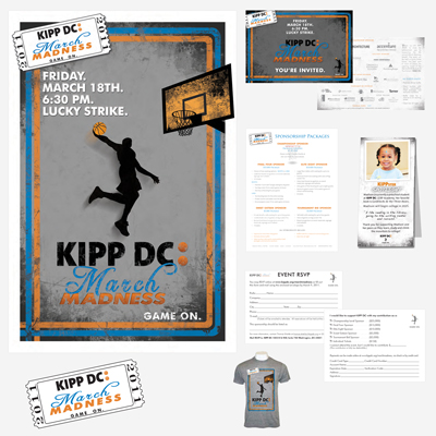 KIPP DC: March Madness 2011 • Multimedia Campaign