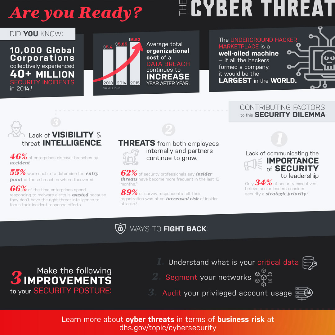 Cyber Threat • Info-graphic